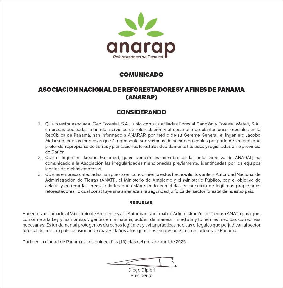 Reforestadores de Panamá