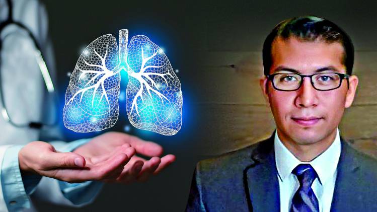 ‘Hay buenas noticias para los pacientes de cáncer de pulmón’, indica el Dr. Eleazar Macedo