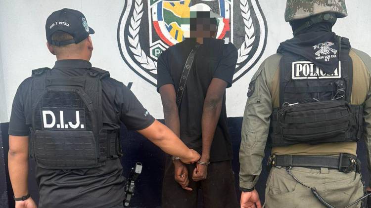 Uno de los detenidos en en operativo en costa atlántica. Será judicializado en SPA