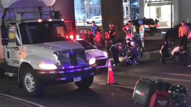 Se mantienen operativos para tratar de dar con el paradero del conductor irresponsable