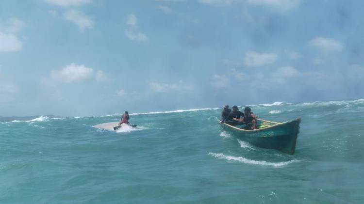 Una tercera venezolana fue rescatada y trasladada a un hospital en la ciudad