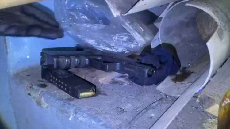 Las unidades lograron ubicar el arma tras labores de seguimiento en el área.