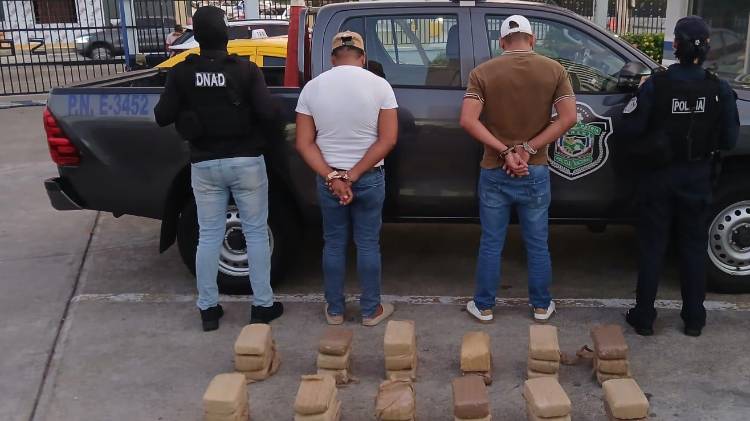 Los tres implicados y las evidencias recolectadas quedaron a órdenes de la Fiscalía de Drogas