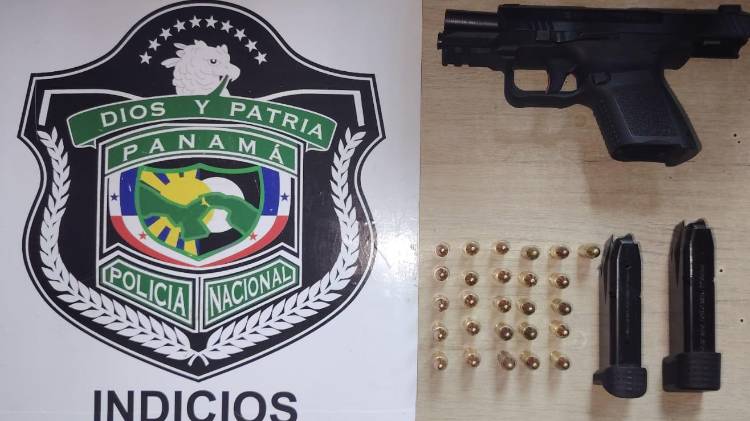 El arma descansa en los depósitos de la Dirección Institucional en Asuntos de Seguridad Pública (DIASP),