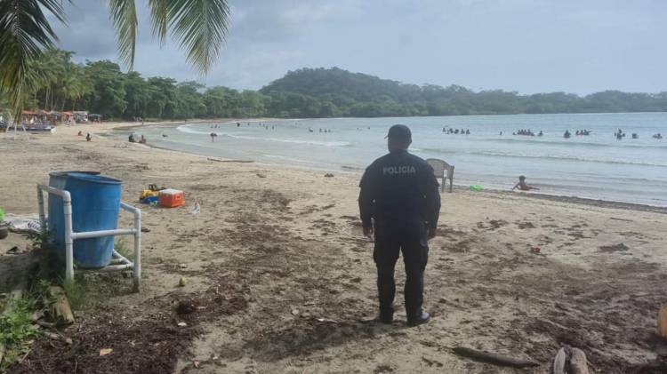 Ocurrió en playa La Angosta.