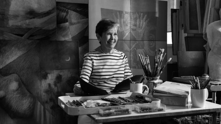 La artista Coqui Calderón.