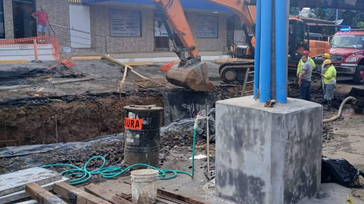 El hecho se registró cerca de las 7:10 de la mañana, en el área comercial de la comunidad,