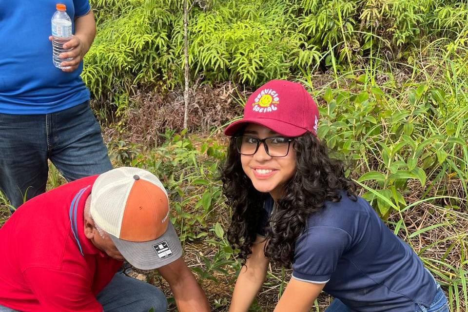 Voluntarios reforestan mil 111 plantones en Cabobré