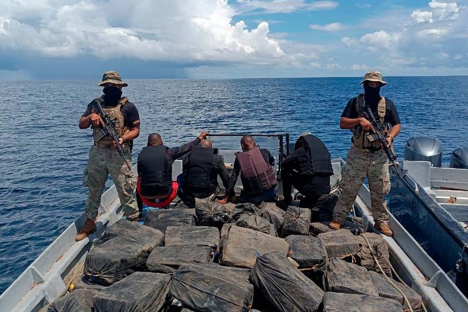 Los colombianos fueron interceptados por Senan.