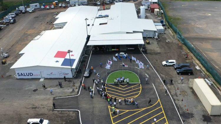 La construcción y equipamiento del hospital modular en Albrook tuvo un costo superior a 10 millones de dólares.