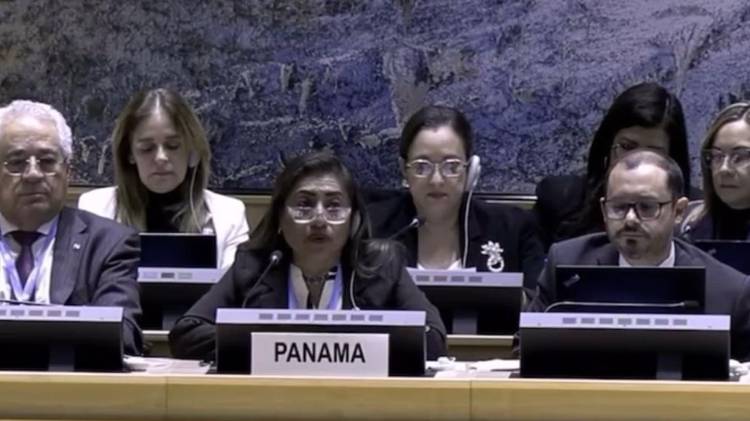 Delegación panameña en Ginebra.