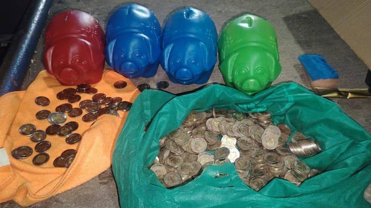 La mercancía fue retenida por posible delito contra la fe pública, según el Código Penal,
