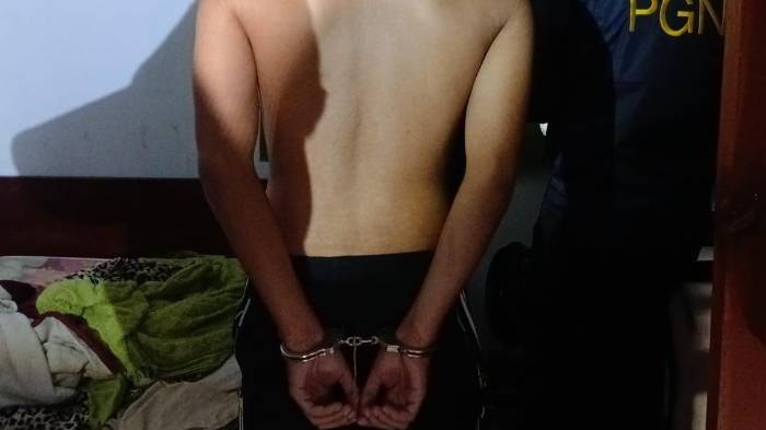 Durante la operación Escudo al sospechoso se le decomisó equipo tecnológico