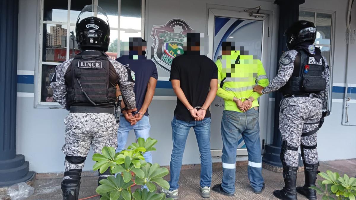 Andaban armados hasta los dientes por la vía Transístmica